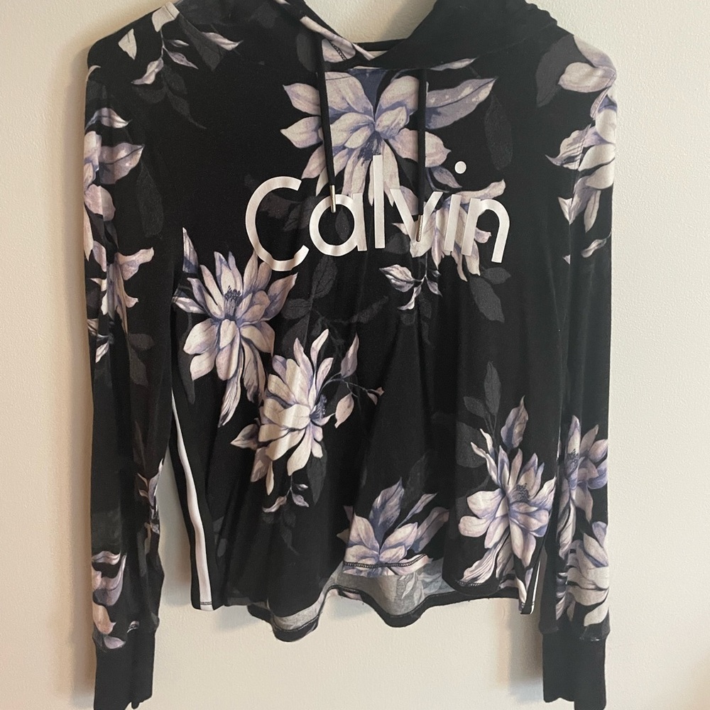 Calvin Klein thin flower sweatshirt